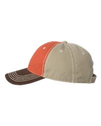 Outdoor Cap TPS300 - Washed Chino Cap with Contrast Stitching