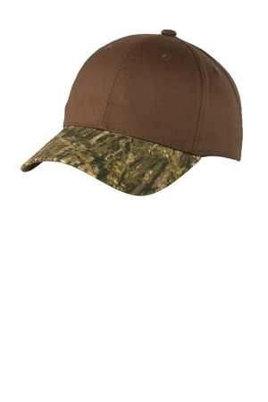 Port Authority® C931 - Twill Cap with Camouflage Brim