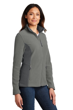 Port Authority® L216-Ladies Colorblock Value Fleece Jacket