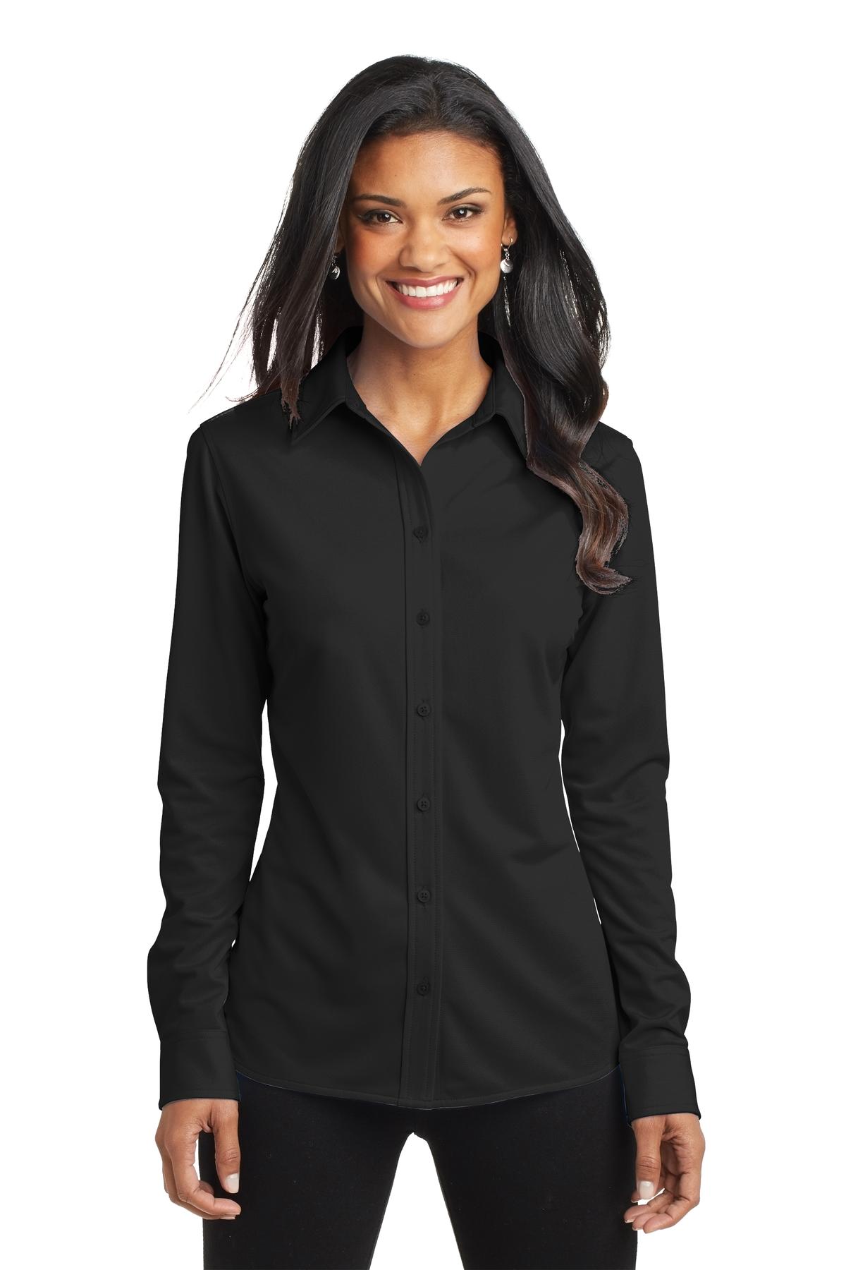 Port Authority® L570 - Ladies Dimension Knit Dress Shirt