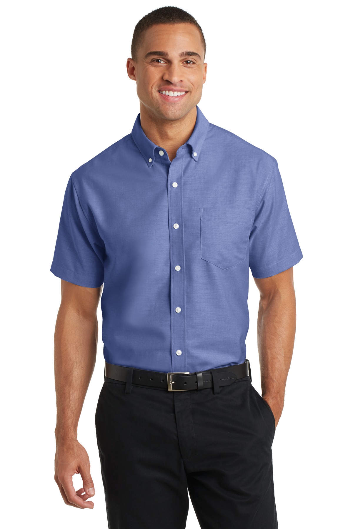Port Authority® S659 - Short Sleeve SuperPro Oxford Shirt