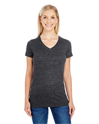 Threadfast Apparel 202B - Ladies' Triblend Short-Sleeve V-Neck T-Shirt