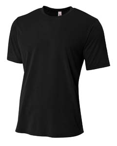 A4 Drop Ship NB3264 - Youth Shorts Sleeve Spun Poly T-Shirt