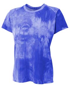 A4 Drop Ship NW3295 - Ladies' Cloud Dye Tech T-Shirt