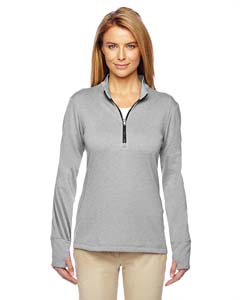 adidas Golf A275 - Ladies' Brushed Terry Heather Quarter Zip