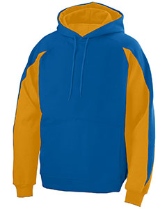 Augusta Drop Ship 5460 - Adult Cotton Poly Athletic Fleece Hoody with Contrast Inserts