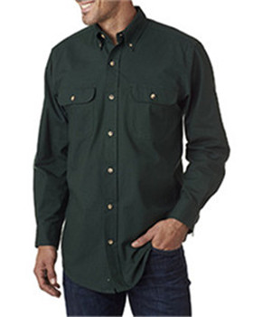 Backpacker BP7005 - Men's Solid Flannel Shirt