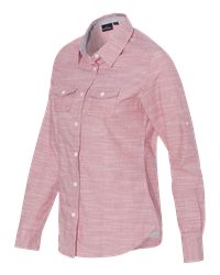 Burnside B5247 - Women's Textured Solid Long Sleeve Shirt
