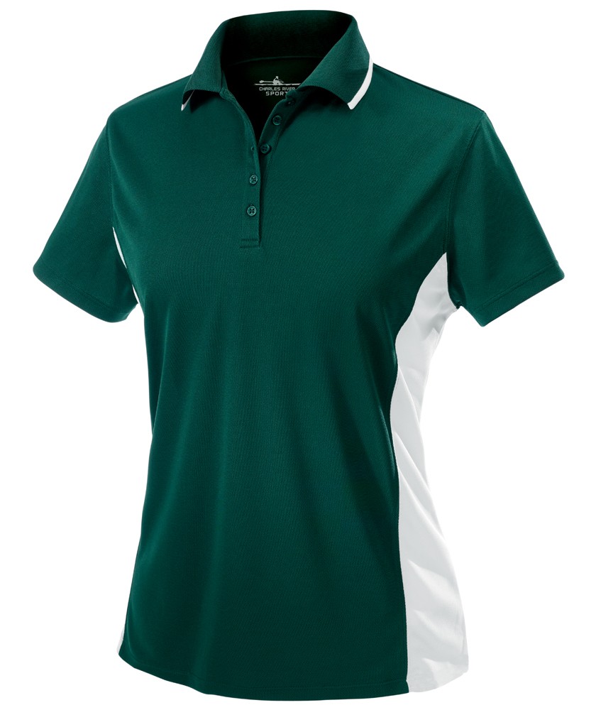 Charles River 2810 - Women's Color Blocked Wicking Polo