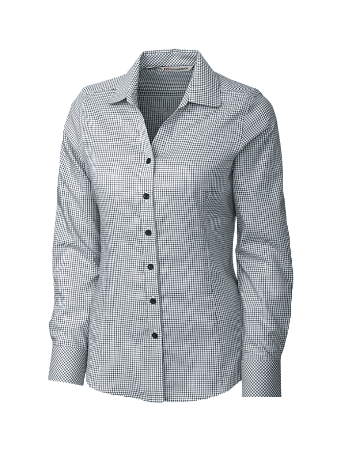 CUTTER & BUCK LCW04148 - Ladies' LS Epic Easy Care Tattersall