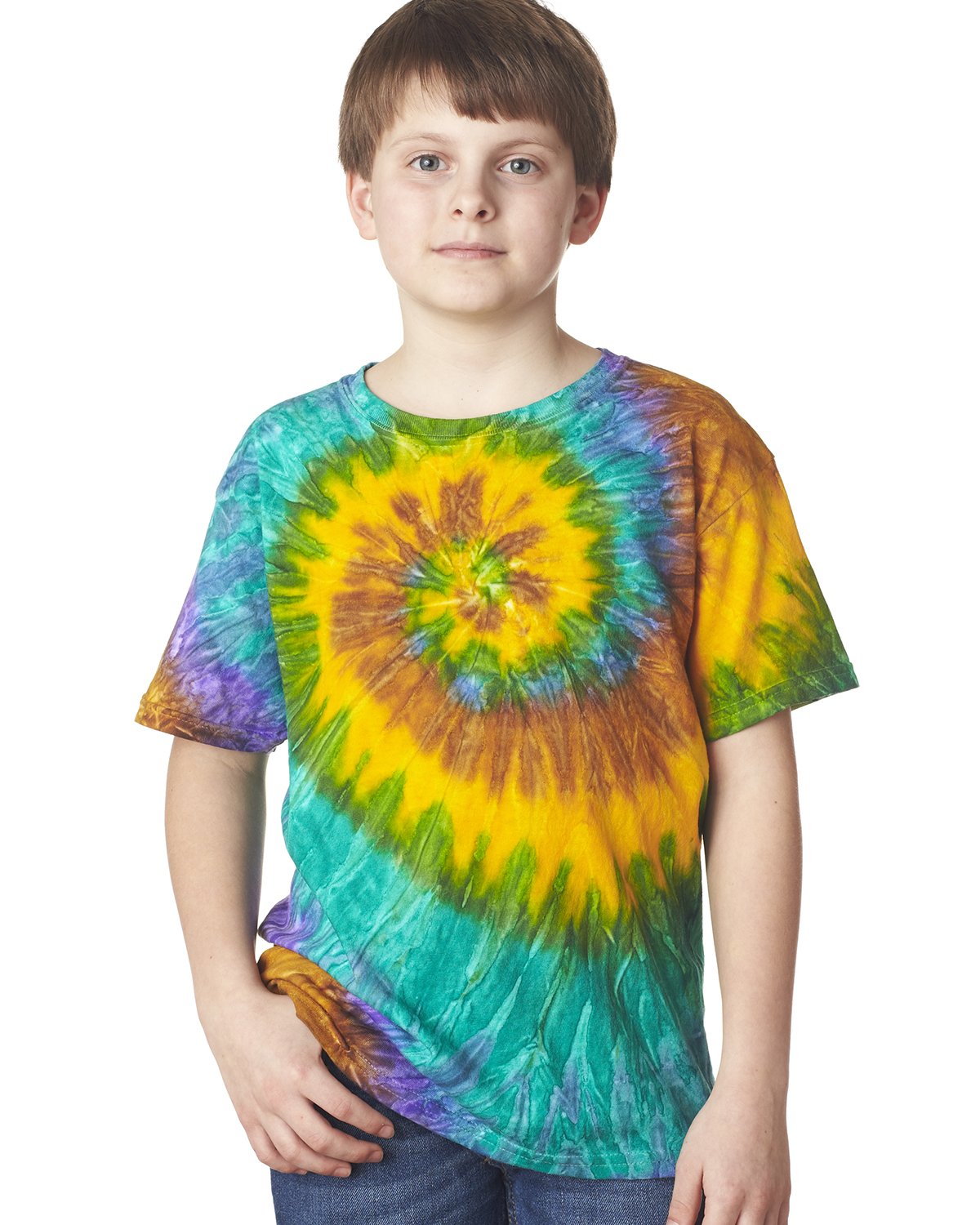 Dyenomite 20BRP - Youth Ripples Pigment-Dyed Tee
