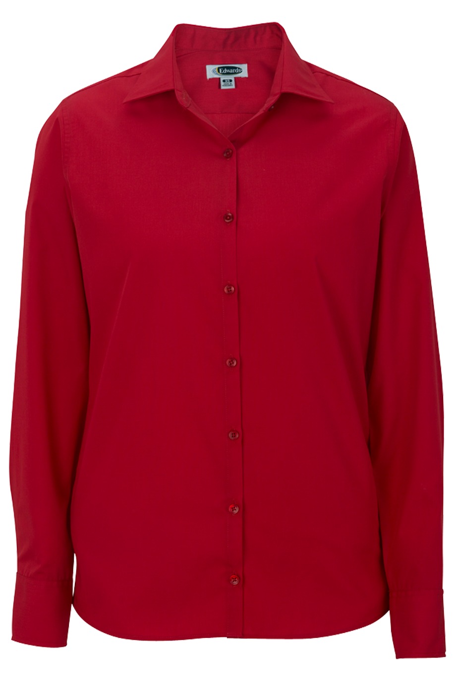 Edwards Garment 5273 - Ladies Poplin LongSleeve Shirt