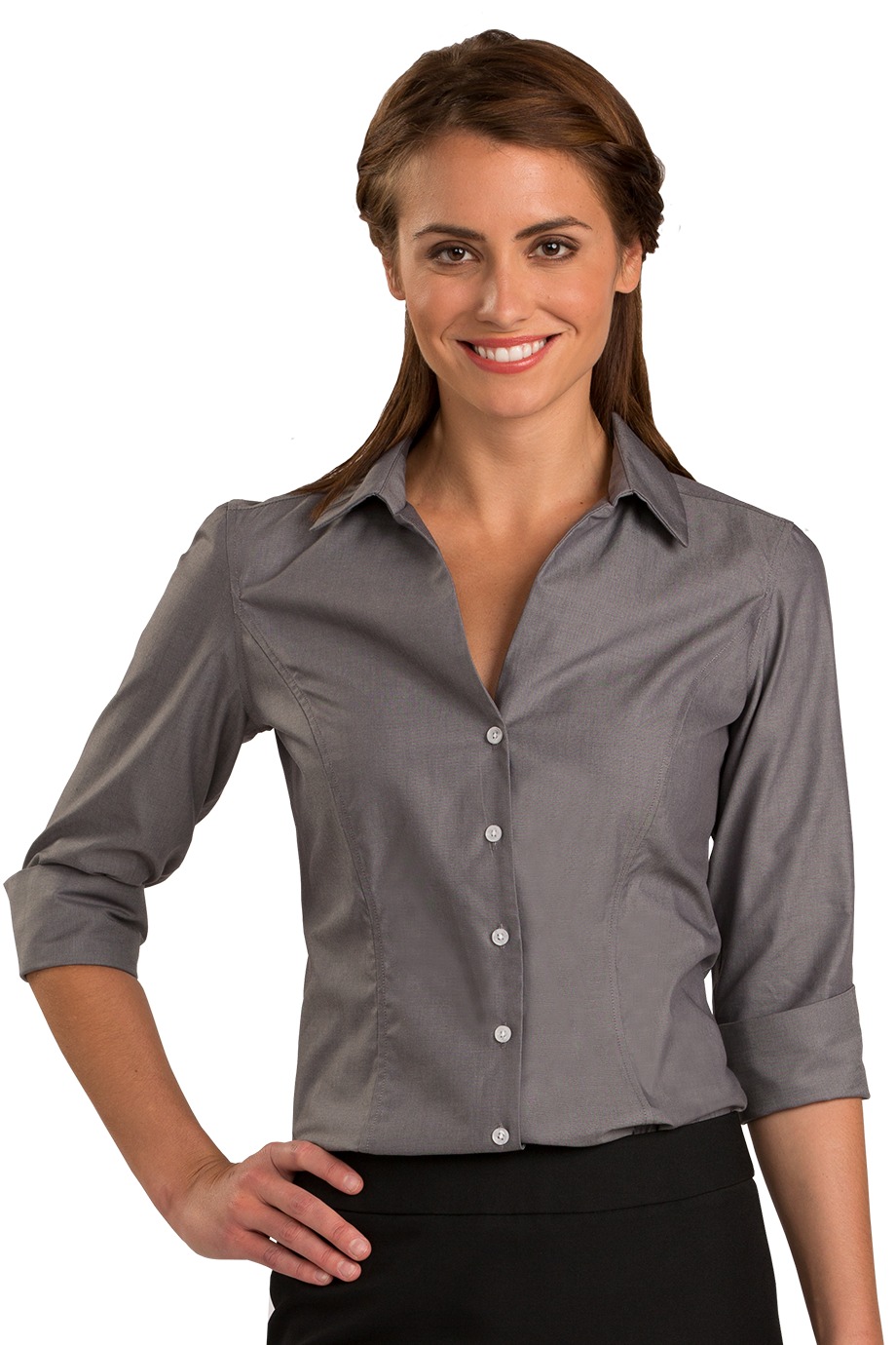 Edwards Garment 5976 - Three Fourth Sleeve No Iron Blouse
