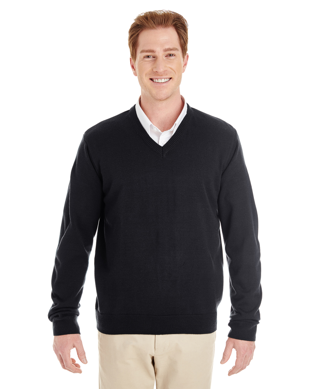 Harriton M420 - Men's Pilbloc™ V-Neck Sweater