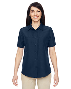 Harriton M580W - Ladies' Key West Short-Sleeve Performance Staff Shirt