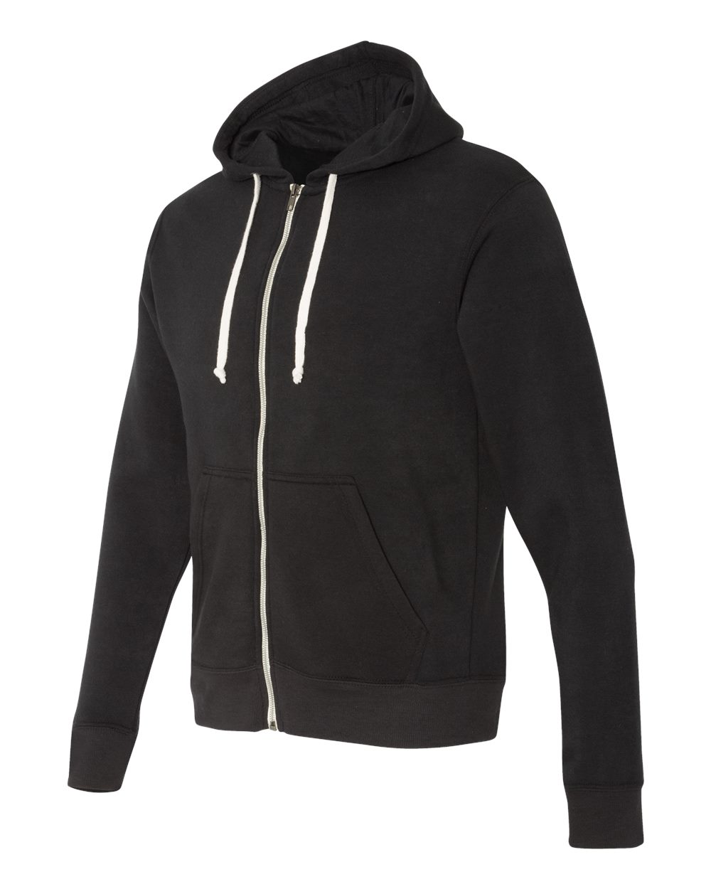J. America 8872 - Triblend Hooded Full-Zip Sweatshirt