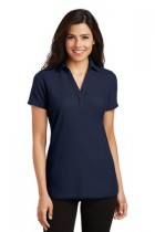 Port Authority® L5001 - Ladies Silk Touch® Y-Neck Polo