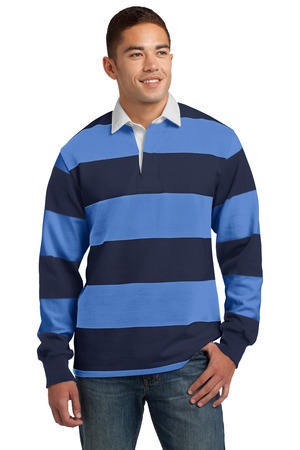 Sport-Tek ST301 - Classic Long Sleeve Rugby Polo