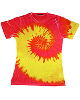 Tie-Dyed CD1555 - Ladies' Sublimation Short-Sleeve Tee