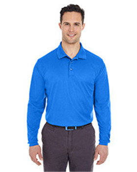 Ultra Club 8210LS - Adult Cool & Dry Long-Sleeve Mesh Pique Polo $15.87 ...