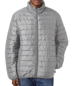 UltraClub 8469 - Adult Quilted Puffy Jacket
