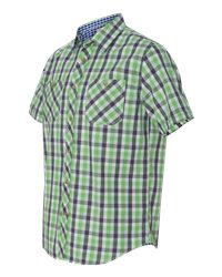 Weatherproof 154620 - Vintage Plaid Short Sleeve Shirt