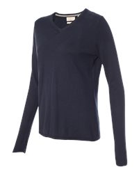 Weatherproof W151363 - Vintage Women's Cotton Cashmere V Neck Sweater