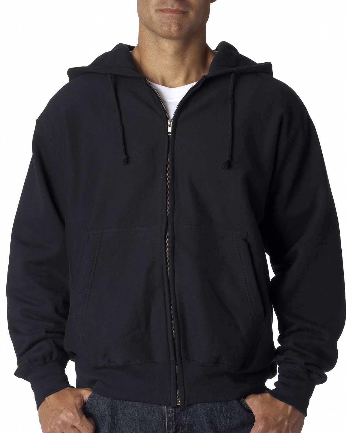 Weatherproof WP7711 - Adult Cross Weave® Full-Zip Hooded Sweatshirt