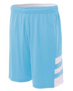 A4 Drop Ship NB5334 - Youth 8" Inseam Reversible Speedway Shorts