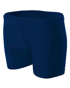 A4 Drop Ship NW5313 - Ladies' 4" Inseam Compression Shorts