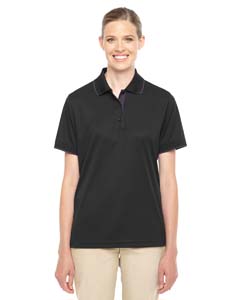 Core 365 78222 - Ladies' Motive Performance Pique Polo with Tipped Collar