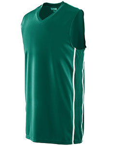 Augusta Drop Ship 1180 - Adult Wicking Polyester Sleeveless Jersey with Mesh Inserts