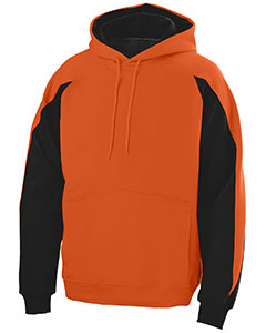 Augusta Drop Ship 5461 - Youth Cotton Poly Athletic Fleece Hoody with Contrast Inserts