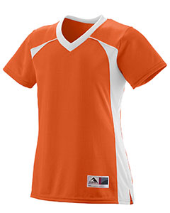 Augusta Sportswear 263 - Girls Polyester Mesh V-Neck Short-Sleeve Jersey