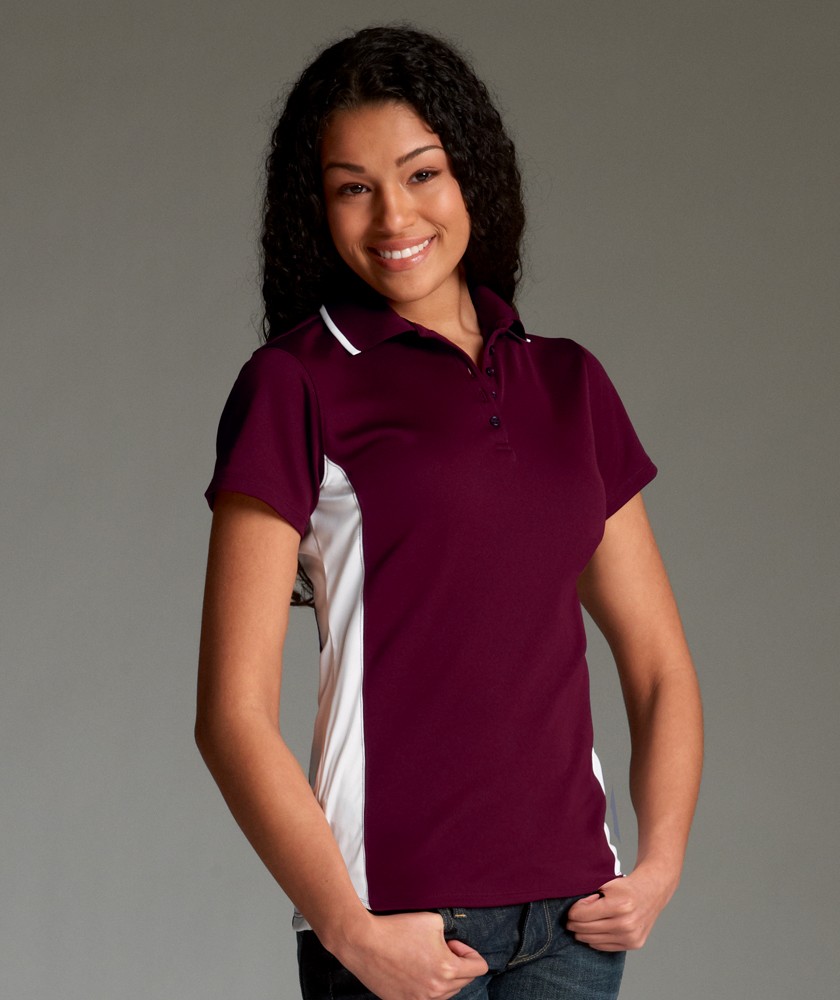 Charles River 2810 - Women's Color Blocked Wicking Polo