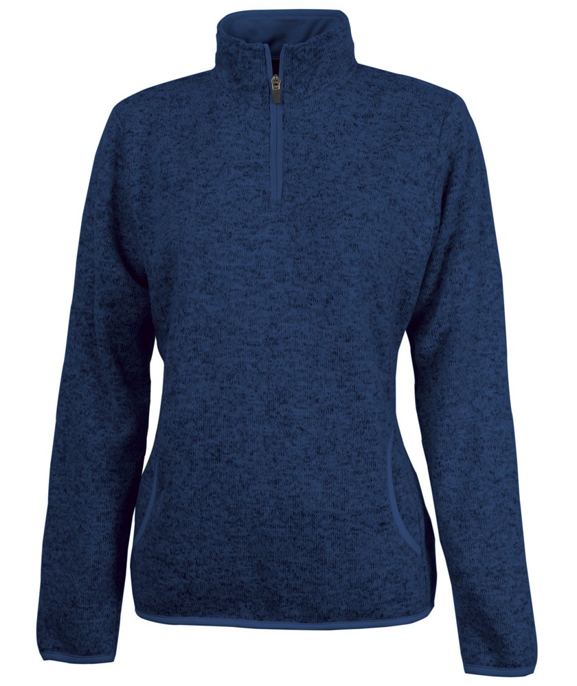 Charles River 5312 - Women’s Heathered Fleece Pullover