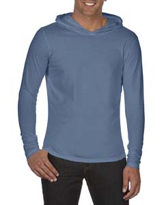 Comfort Colors 4900 - Adult Long Sleeve Hooded Tee Shirt