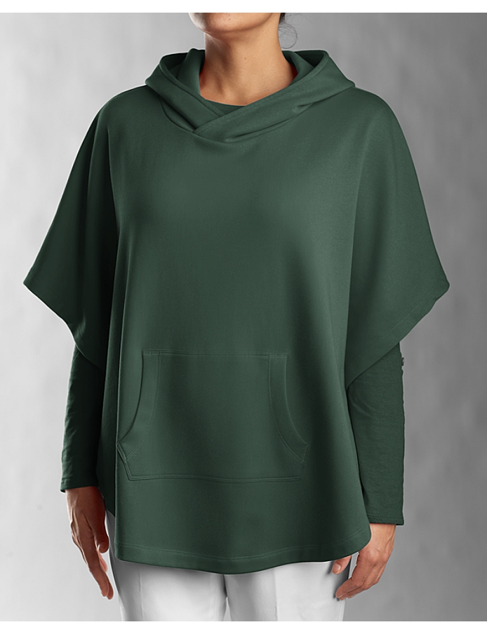 CUTTER & BUCK  LCK02361 - Ladies' Half Sleeve Hooded Poncho