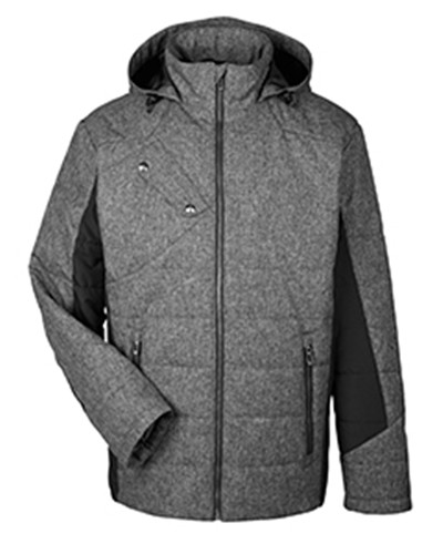 Devon & Jones DG710 - Men's Midtown Insulated Fabric-Block Jacket with ...