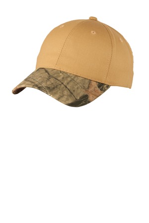 Port Authority® C931 - Twill Cap with Camouflage Brim