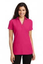 Port Authority® L5001 - Ladies Silk Touch® Y-Neck Polo