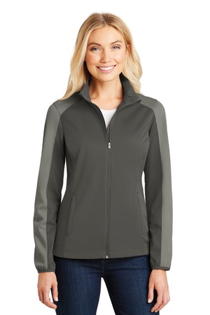 Port Authority® L718 - Ladies Active Colorblock Soft Shell Jacket