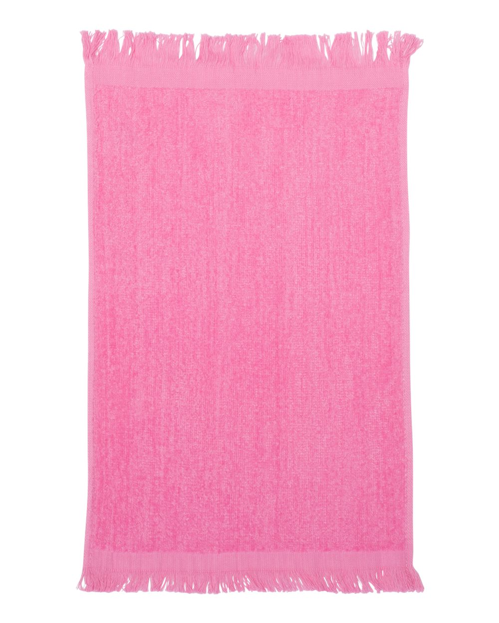 Q-Tees Fringed Fingertip Towel T100   *17 Colors to Choose From* 
