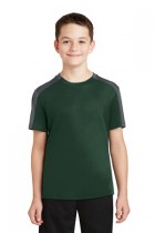 Sport-Tek® YST354 - Youth PosiCharge® Competitor® Sleeve-Blocked Tee