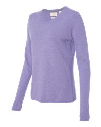 Weatherproof W151363 - Vintage Women's Cotton Cashmere V Neck Sweater