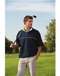 PGA Tour Z5SR0086 Short Sleeve Microfiber Windshirt