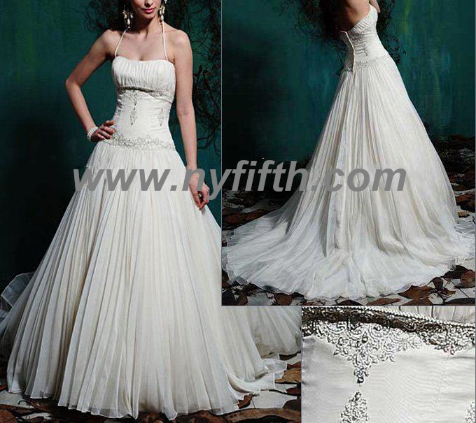 stylish custom bridal gown