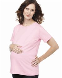 LAT 3585  Women's Scoop Neck Maternity T-Shirt