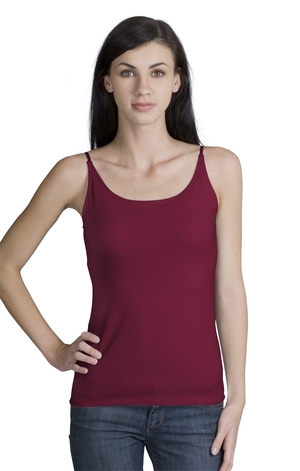 District Threads DT230 Ladies Tank with Built-in-Bra.