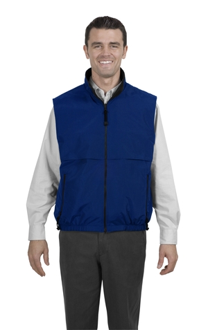 Port Authority® J749 Reversible Terra-Tek™ Nylon and Fleece Vest